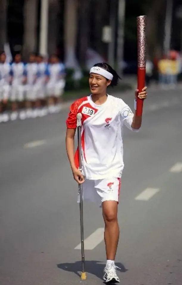 归玉娜参与2008年北京奥运圣火传递.jpg